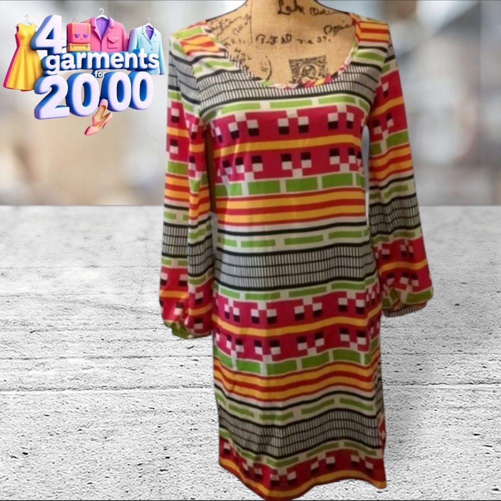 Yetts Los Angeles colorful dress size s